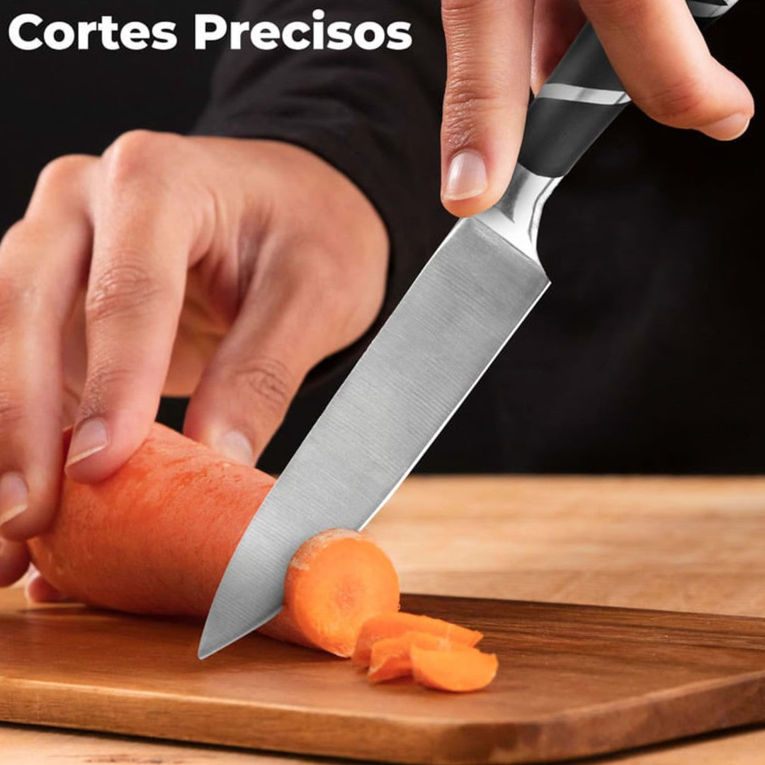 SET CUCHILLOS COCINA 9PZS SET CUCHILLOS COCINA 9PZS